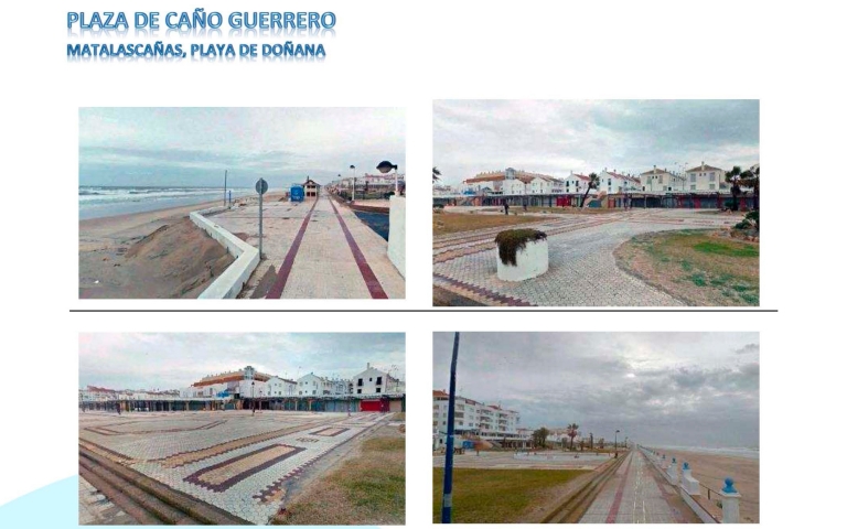 Licitación del proyecto básico y ejecución de renovación y mejora del espacio público “Plaza de Caño Guerrero” en Matalascañas.