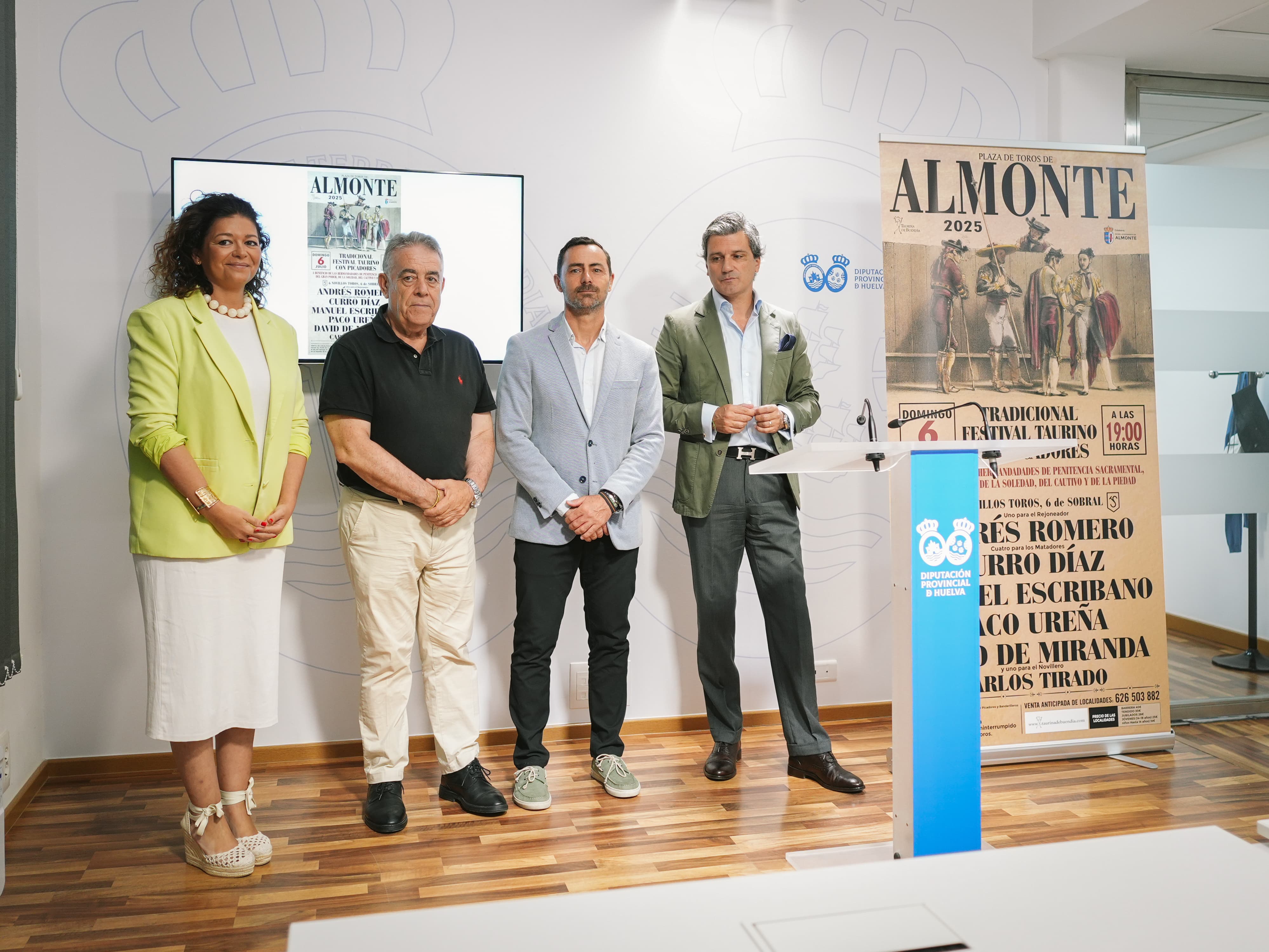 David de Miranda y Andrés Romero entre las figuras que componen el cartel del Festival Taurino de Almonte