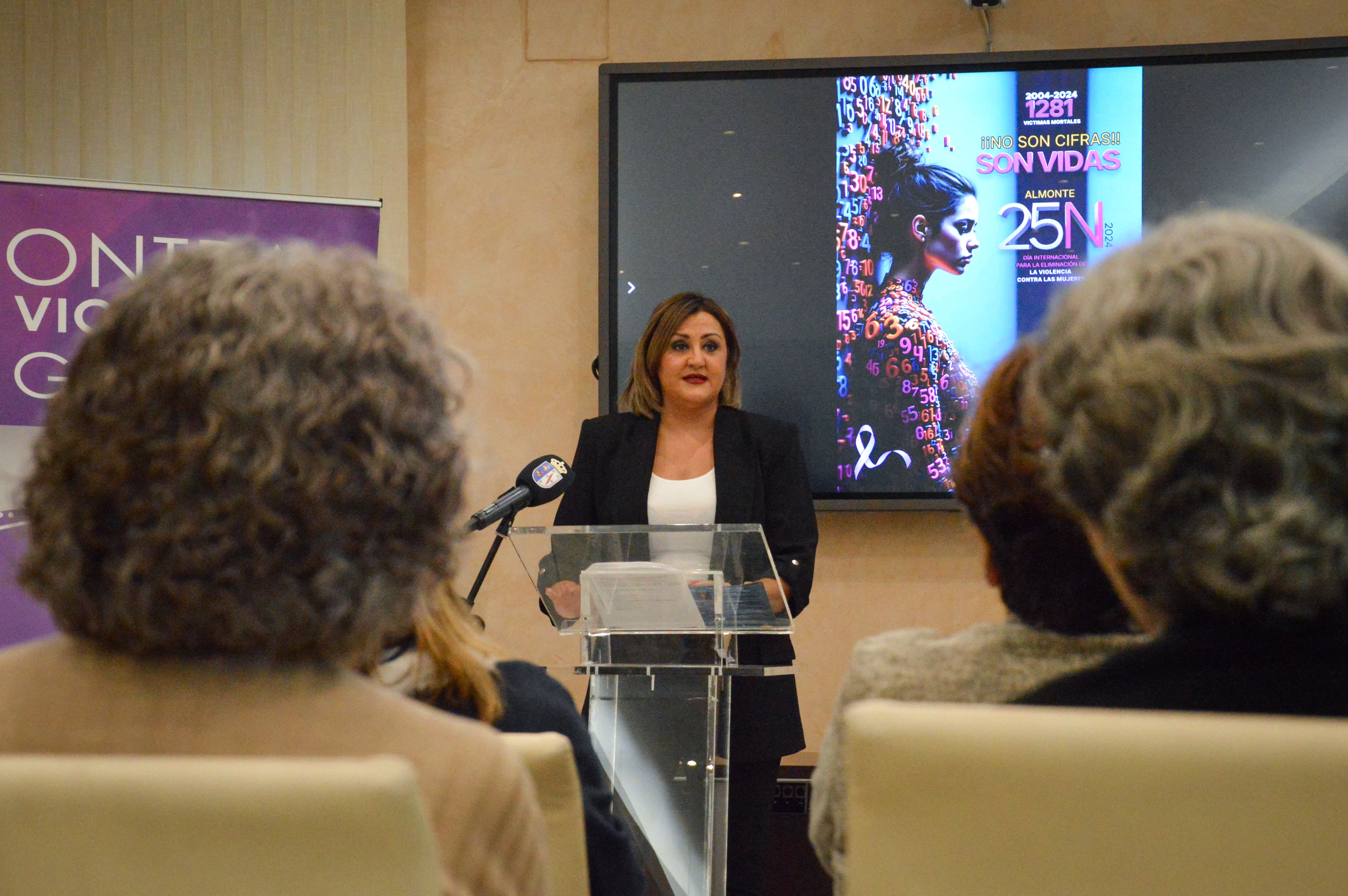 El Ayuntamiento de Almonte lanza la campaña ‘No son cifras, son vidas’ con una programación para combatir la violencia de género