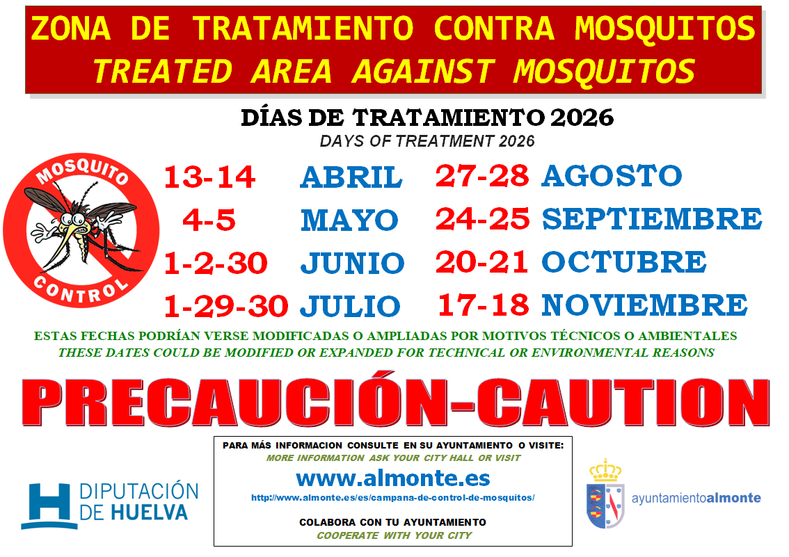 Cartel información tratamientos 2026