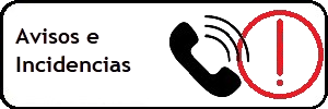 Avisos e incidencias
