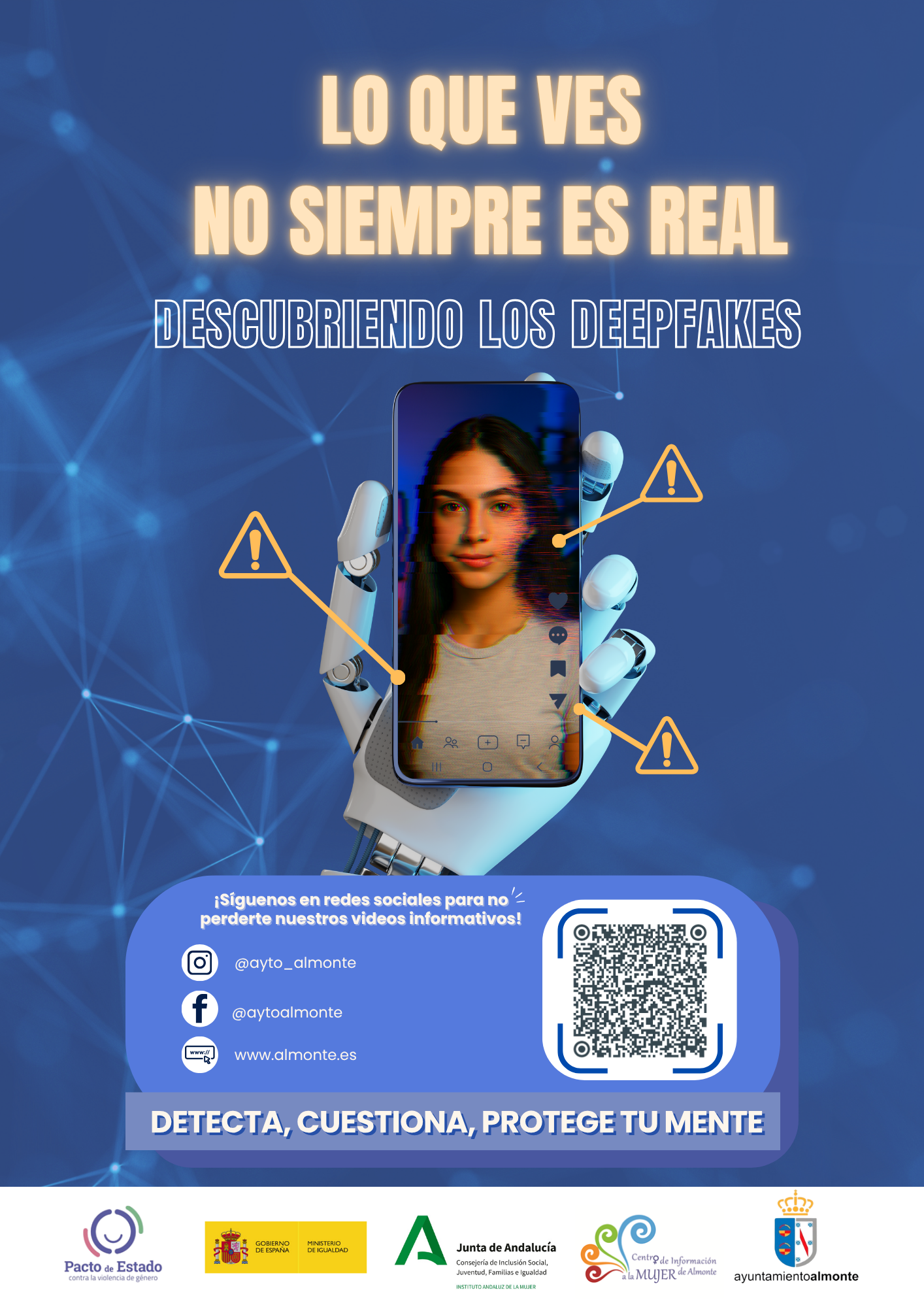 Cartel Deepfake - ayto Almonte