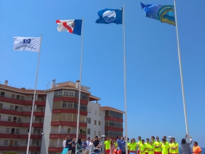 Izado Bandera azul 2