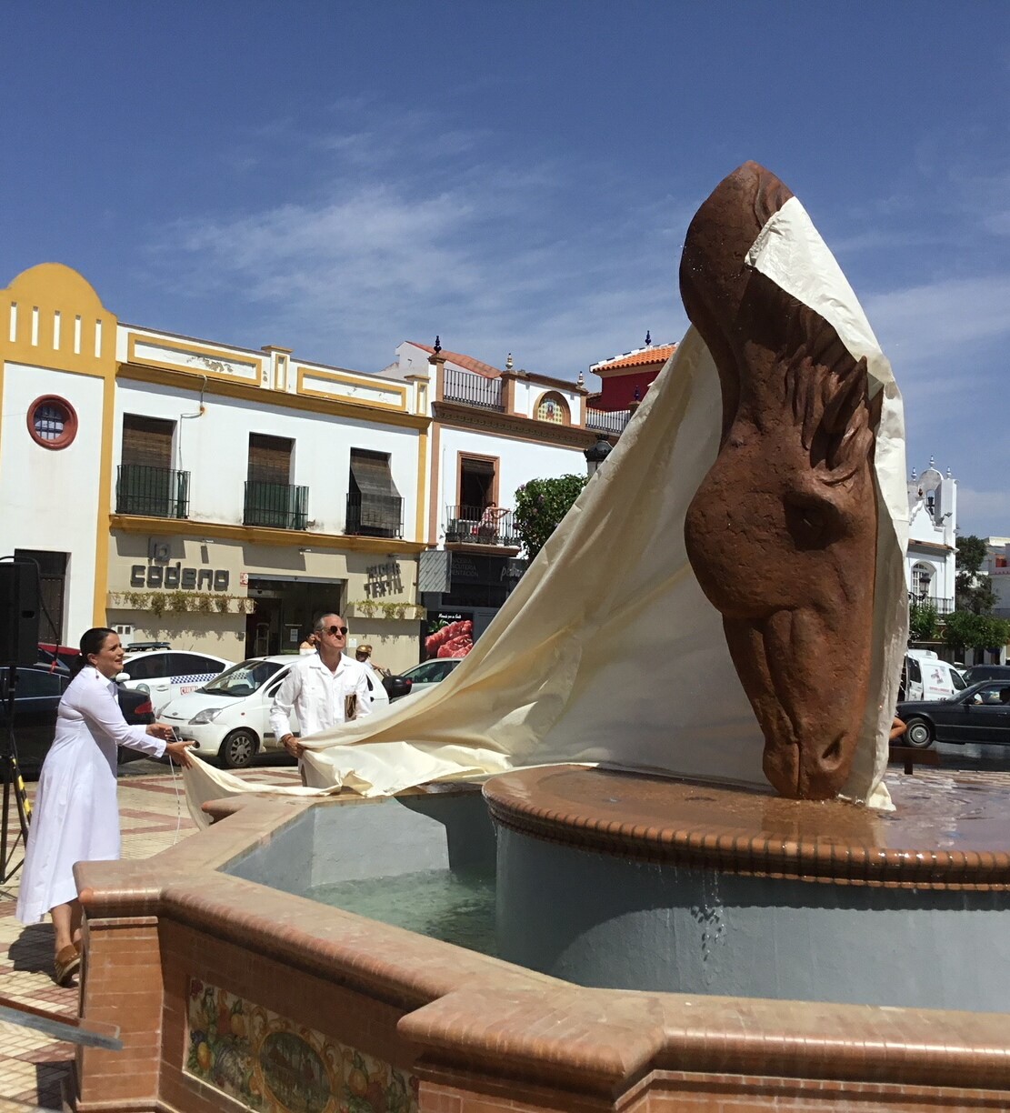 Escultura Saca de las Yeguas 2