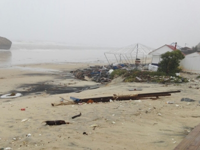 Temporal en Matalascañas 2