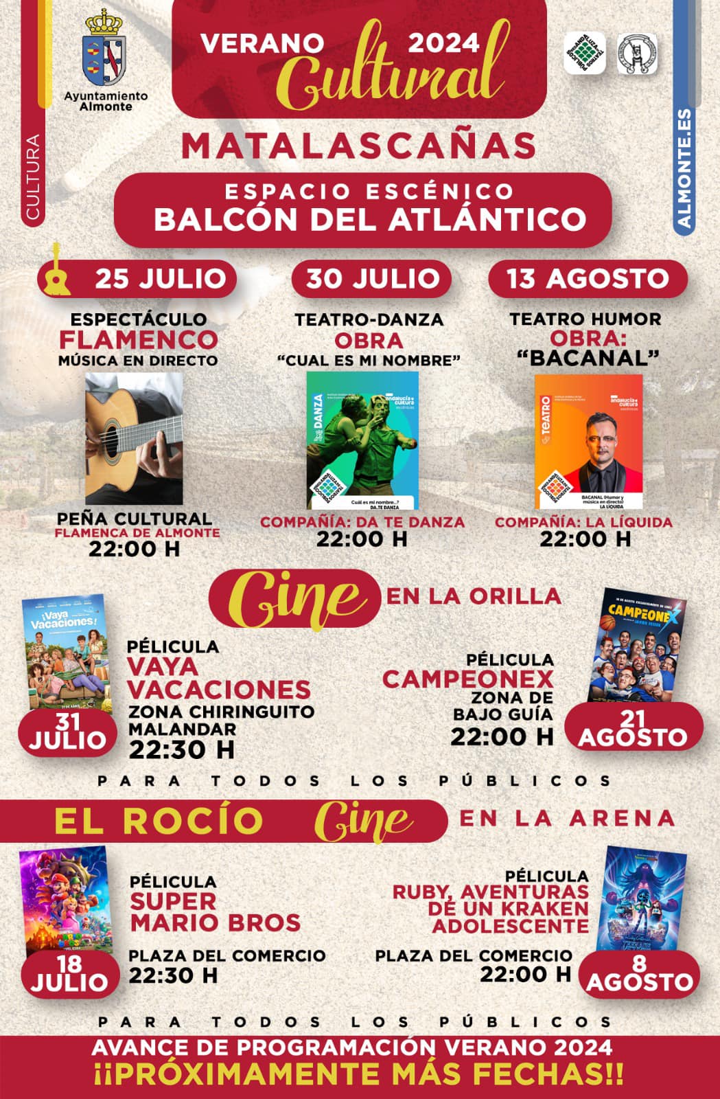 Programación Cultural Verano