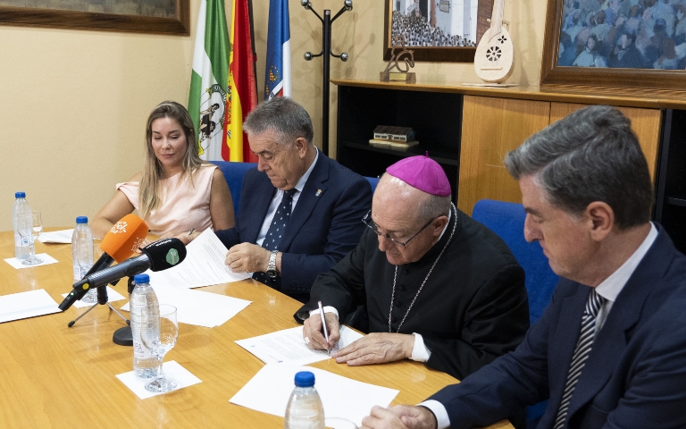 El Ayuntamiento de Almonte y la Diócesis de Huelva impulsan la creación de una Casa de Espiritualidad y Peregrinación en El Rocío