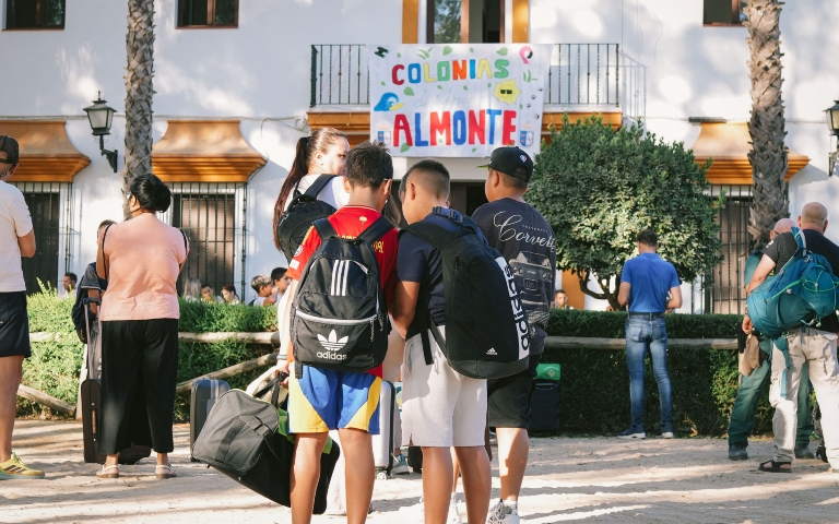El Ayuntamiento de Almonte inaugura una nueva edición de las Colonias de Verano en El Rocío