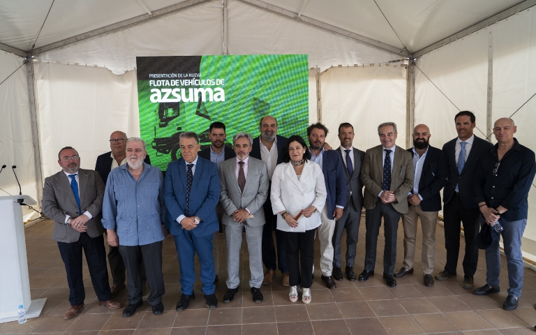 Almonte avanza en modernización y sostenibilidad con la nueva flota de vehículos de AZSUMA para servicios urbanos