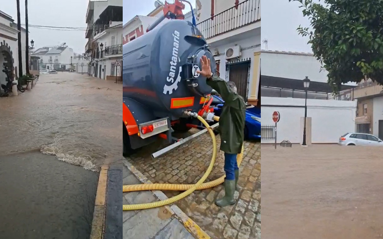 El Ayuntamiento de Almonte afronta con coordinación y refuerzo de servicios el balance de las lluvias más intensas de la provincia