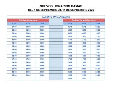 NUEVOS HORARIOS DAMAS_page-0001