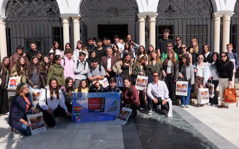 Almonte recibe a alumnos de Alemania, Holanda e Italia dentro del programa Erasmus+