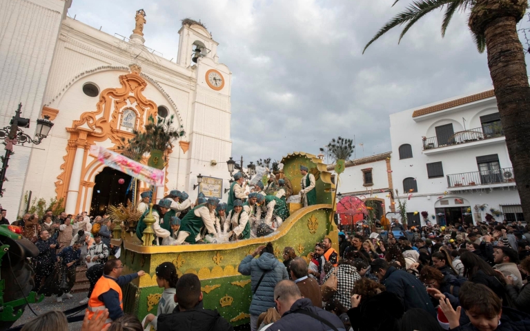El Ayuntamiento de Almonte detalla los itinerarios de las Cabalgatas de Reyes Magos 2026 y las restricciones de tráfico previstas