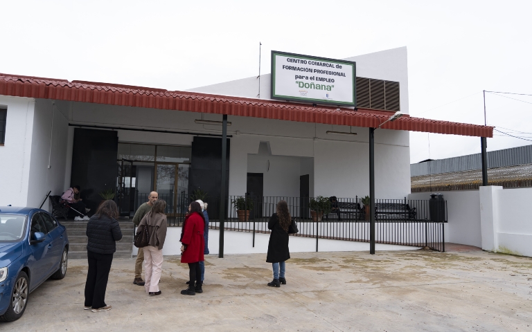 Un curso sobre energías renovables del programa H2 Verde Huelva inaugura la actividad del Centro de Formación Doñana en Almonte