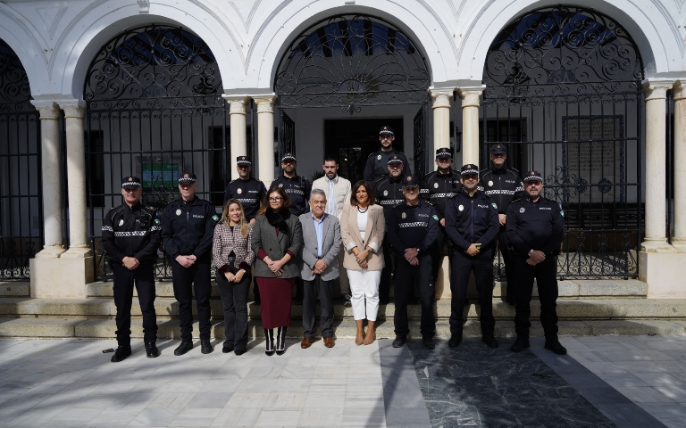 El Ayuntamiento de Almonte avanza en el refuerzo de la Policía Local con cuatro nuevas incorporaciones