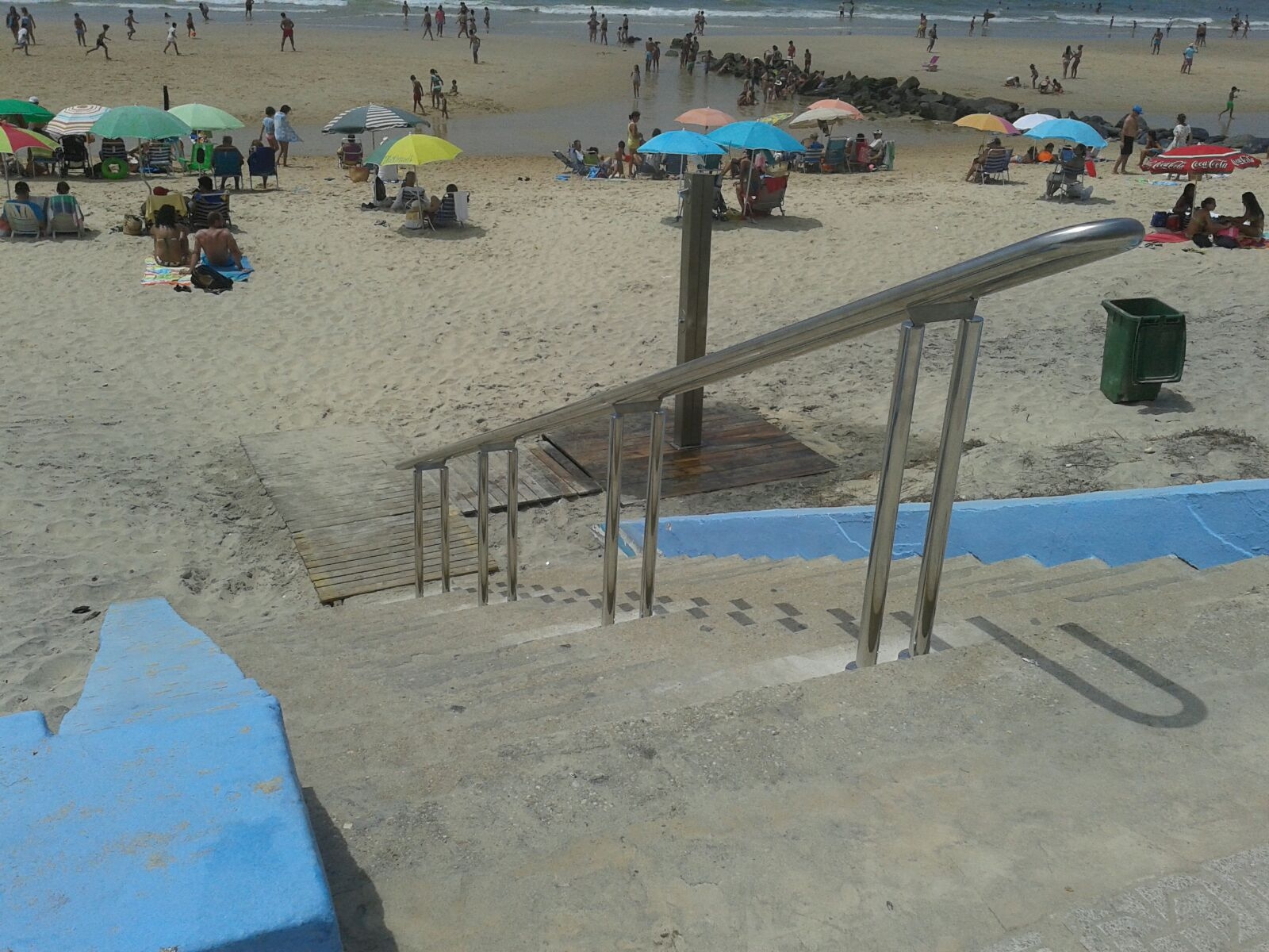 Matalascañas accesible-Barandas en accesos