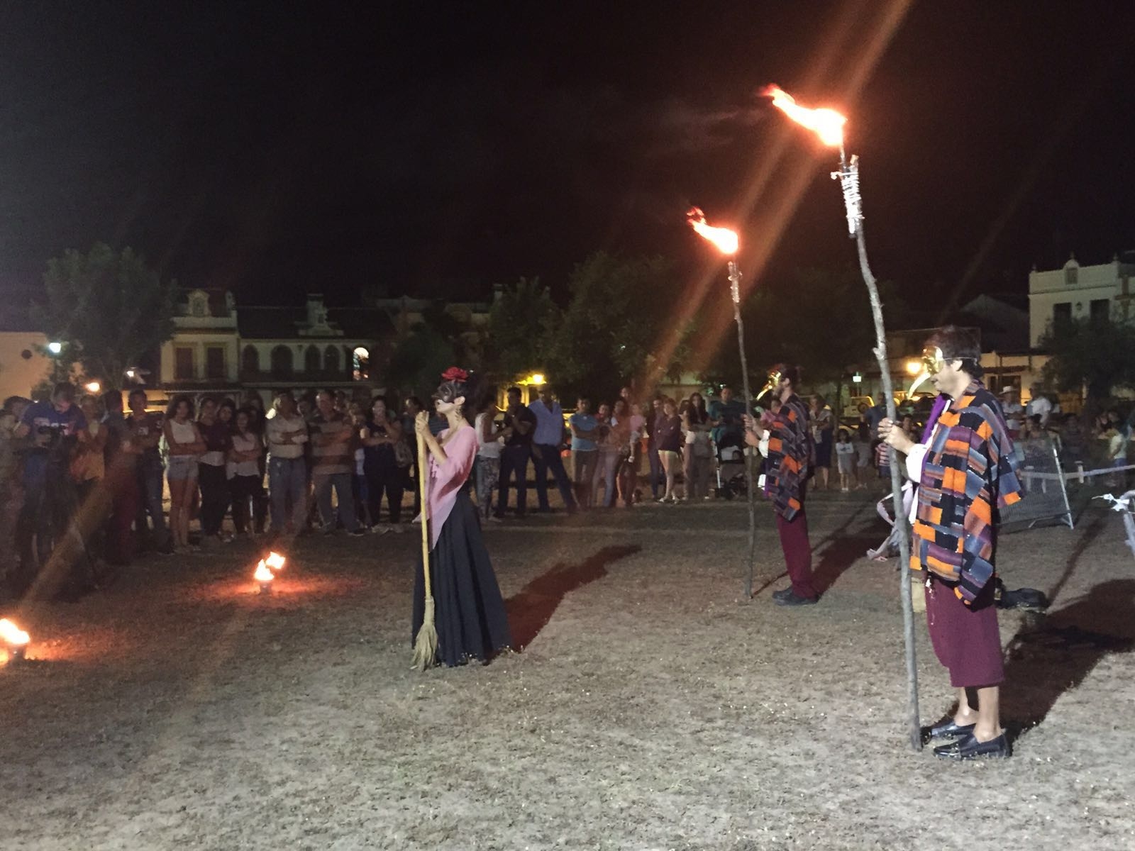 Fiesta de san Juan en aldea de El Rocío