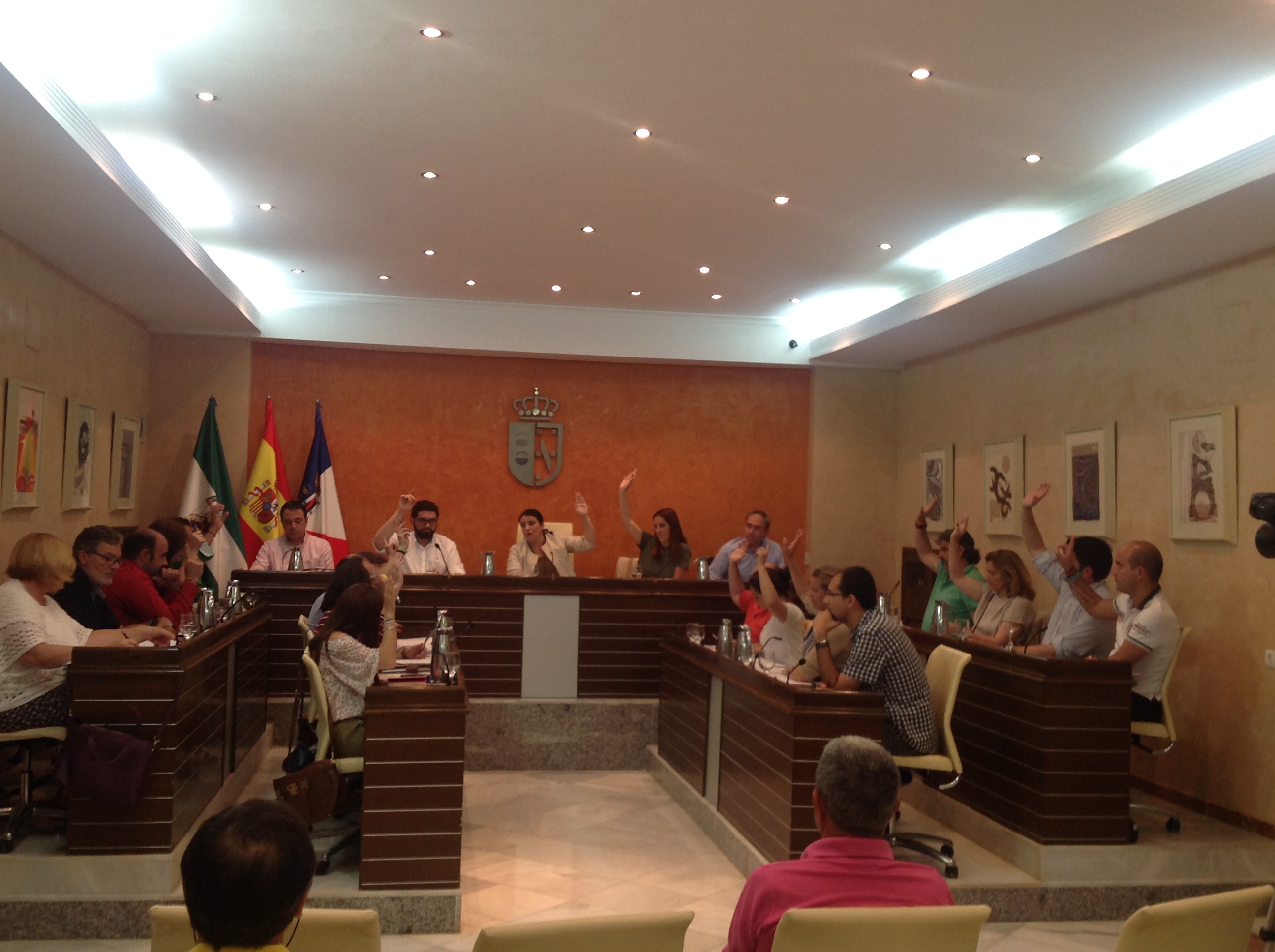 Votación en Pleno Ayto Almonte