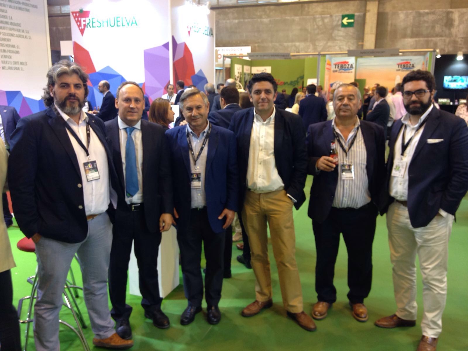 Representantes almonteños en Fruit Atraction