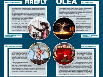 CARTEL- Teatro de calle VERANO Matalascañas 2019