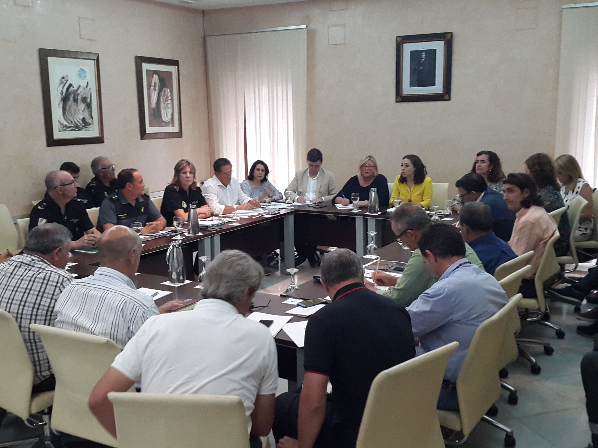 REUNIÓN DEL COMITÉ ASESOR en almonte PARA EL PLAN VENIDA, 2019