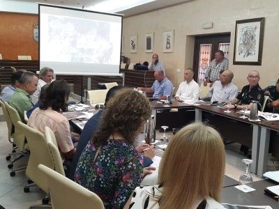 REUNIÓN EN  ALMONTE el PLAN VENIDA, 2019