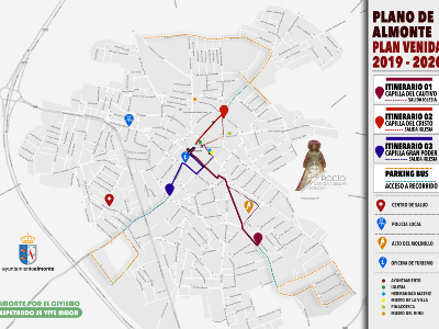 TRayecto Hdades PLAN VENIDA 2019 - Almonte
