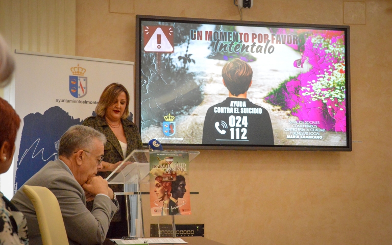 Almonte lanza una campaña de prevención del suicidio en el Día Mundial de la Salud Mental
