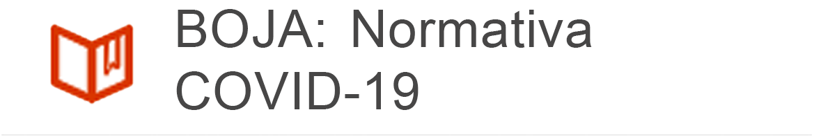 BOJA NORMATIVA COVID-19