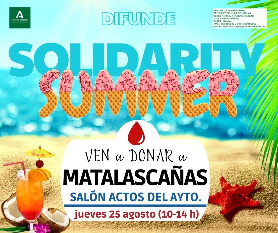 CARTEL DONACION SANGRE MATALASCAÑAS